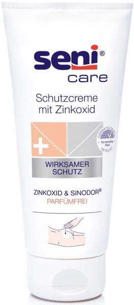Seni Care Hautschutzcreme mit Zinkoxid parfümfrei, 200 ml